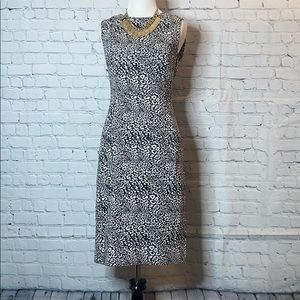 Calvin Klein animal print dress
